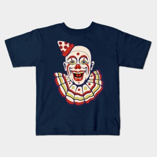 Vintage Circus Clown Kids T-Shirt